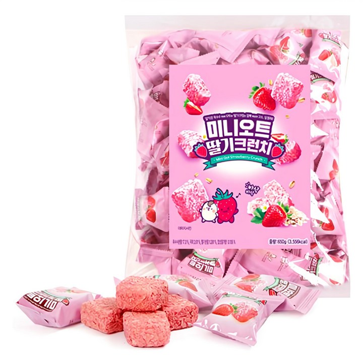 미니오트 크런치 딸기향, 1개, 650g