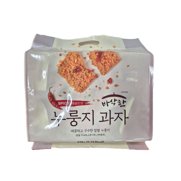 바삭한 누룽지 과자 매콤한맛, 438g, 1개