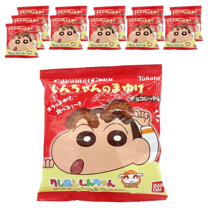 토하토 캐러멜콘 짱구의 눈썹 초콜릿 맛, 50g, 12개