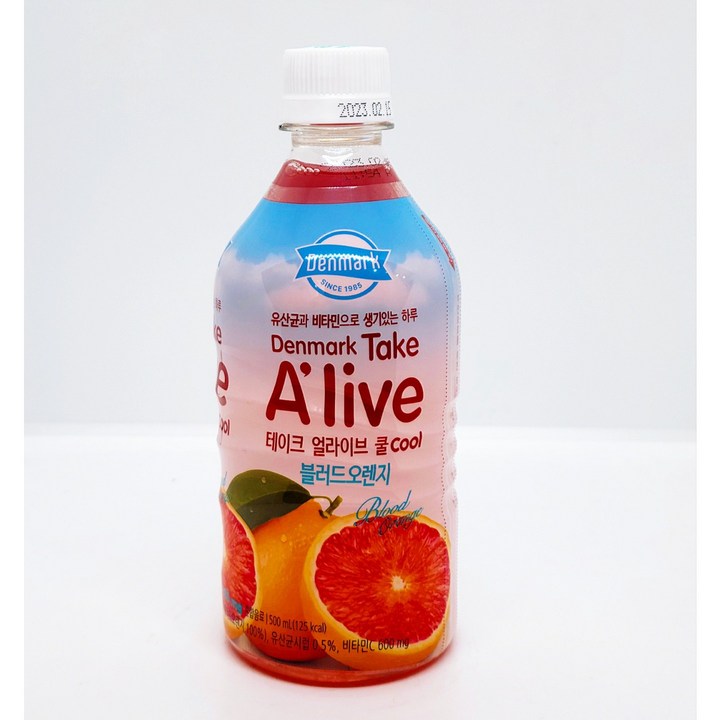 동원 테이크 얼라이브 블러드오렌지, 500ml, 6개