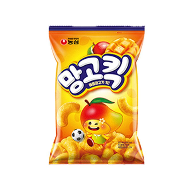 농심 망고킥, 100g, 4개