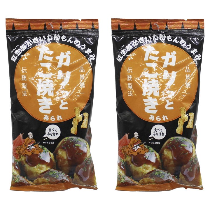 Toyo Confectionery 바삭 타코야키 아라레, 2개, 40g