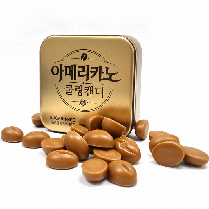 선우글로벌 아메리카노 자일리톨 쿨링 커피캔디, 32g, 1개