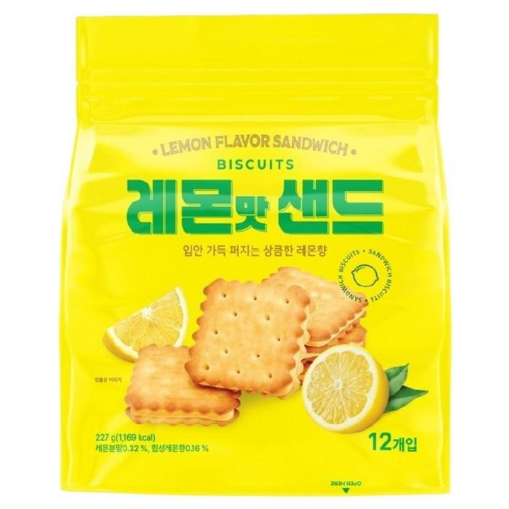 오성 레몬맛 샌드, 2개, 227g