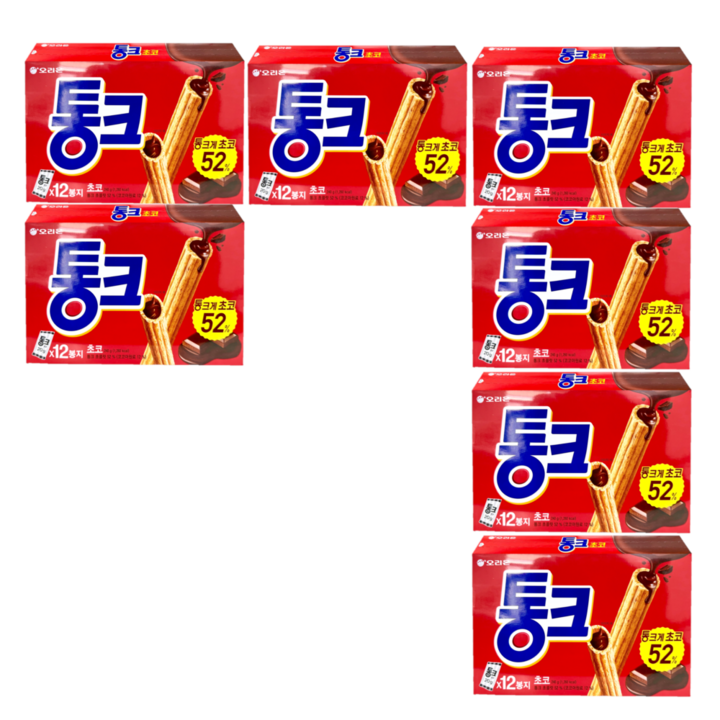 오리온 통크 초코, 240g, 7개