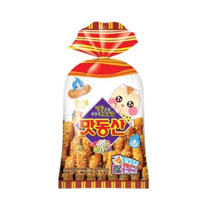 해태제과 맛동산, 90g, 5개