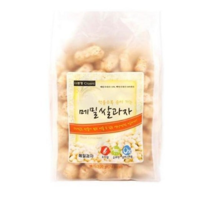 더봉평클래식 메밀쌀과자, 180g, 2박스