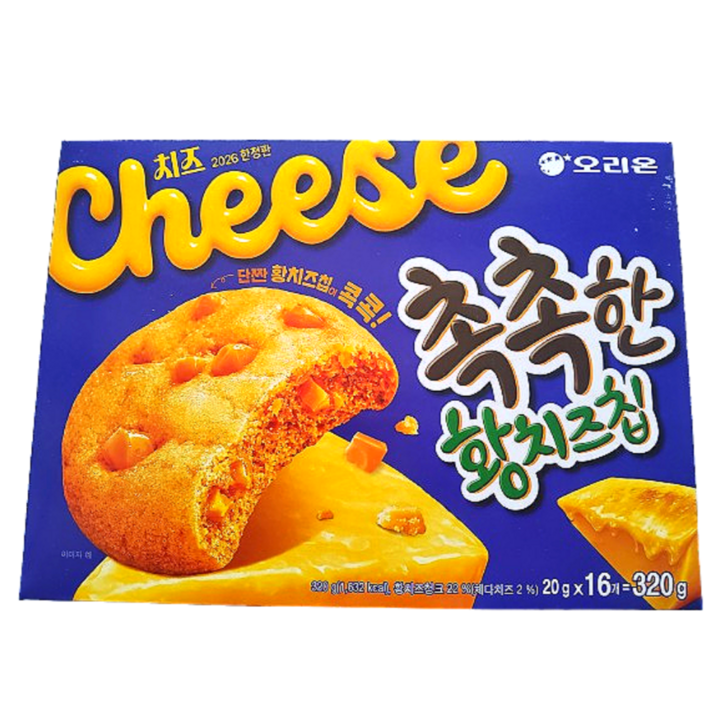 오리온 촉촉한황치즈칩 16p, 320g, 2개