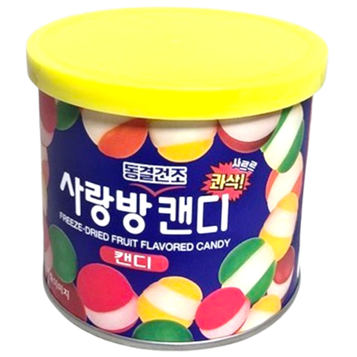 나무인터내셔널 사랑방 동결건조 캔디, 50g, 2개
