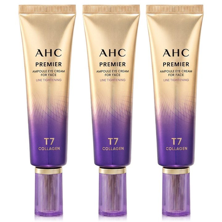 AHC 프리미어 라인 타이트닝 앰플 인 아이크림, 60ml, 3개
