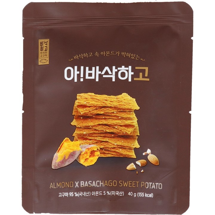 패밀리팜 아몬드바삭하고 고구마칩 바삭한 고구마칩 아바삭하고, 1개, 40g