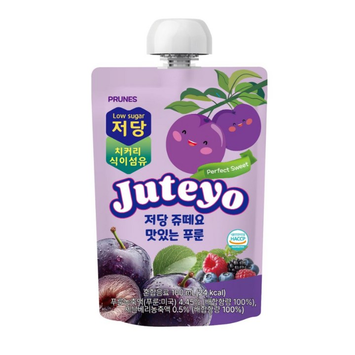 [쥬떼요]저당 저칼로리 저자극 사과주스 쥬떼요 20팩/40팩[원산지:국산], 20개, 100ml