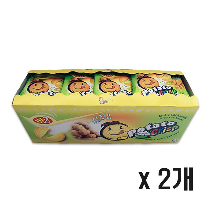 윈윈푸드 포테이토 크리스프 사워크림향, 780g, 2개