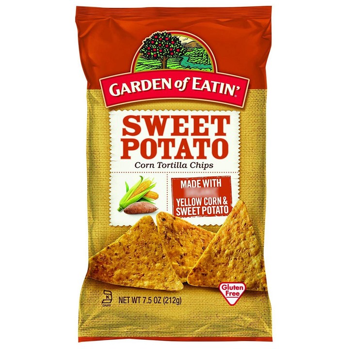 가든오브이팅 Garden Of Eatin 토르티아 칩 스위트 포테이토, 212g, 1개