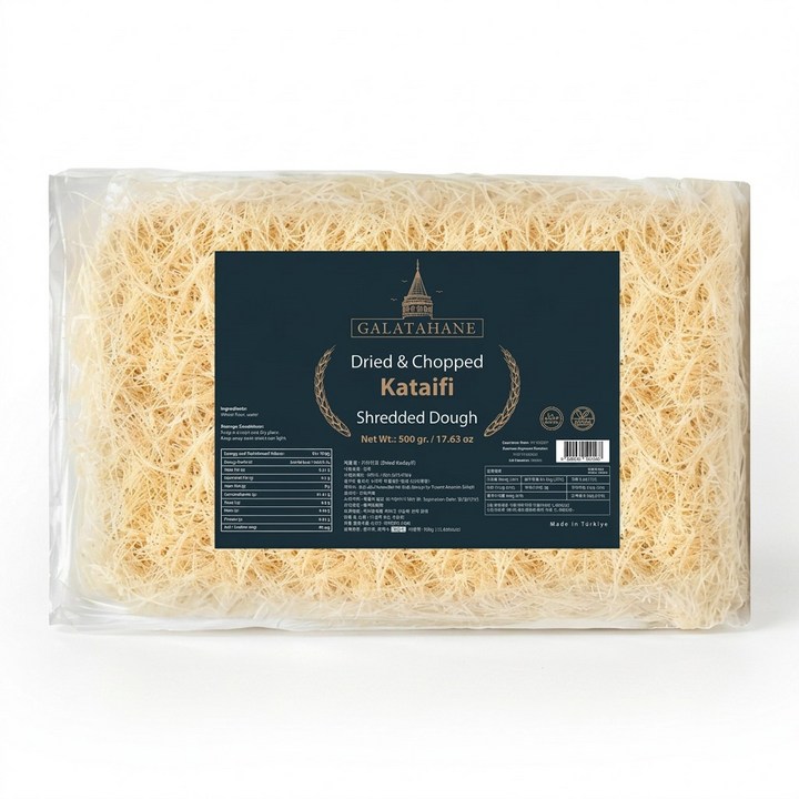 갈라타하네 건조 카다이프 면, 1개, 500g