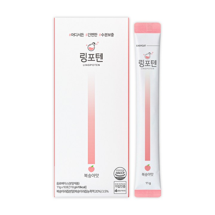 링포텐 링포션 맛있는 수분충전, 110g, 1개
