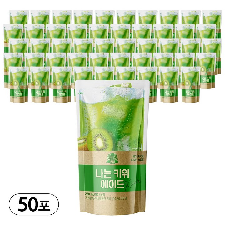 [태웅식품] 나는 키위에이드 230ml, 50개