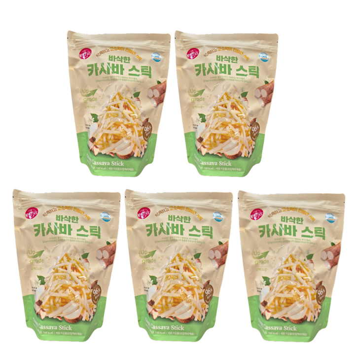 이더스 바삭한 카사바 스틱, 250g, 5개