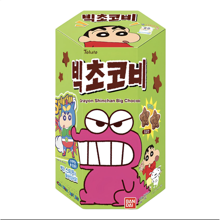 토하토 크레용신짱 빅초코비, 100g, 1개