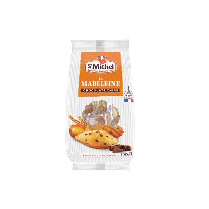 생미쉘 초코칩 마들렝, 4개, 250g