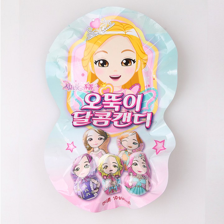 시크릿쥬쥬 오뚝이 달콤캔디, 10g, 3개