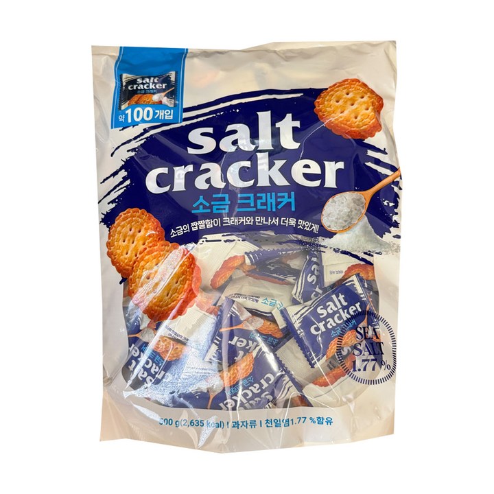 소금 크래커, 500g, 1개