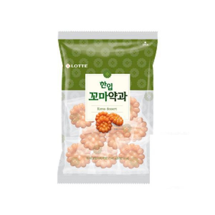 롯데웰푸드 한입꼬마약과, 140g, 6개