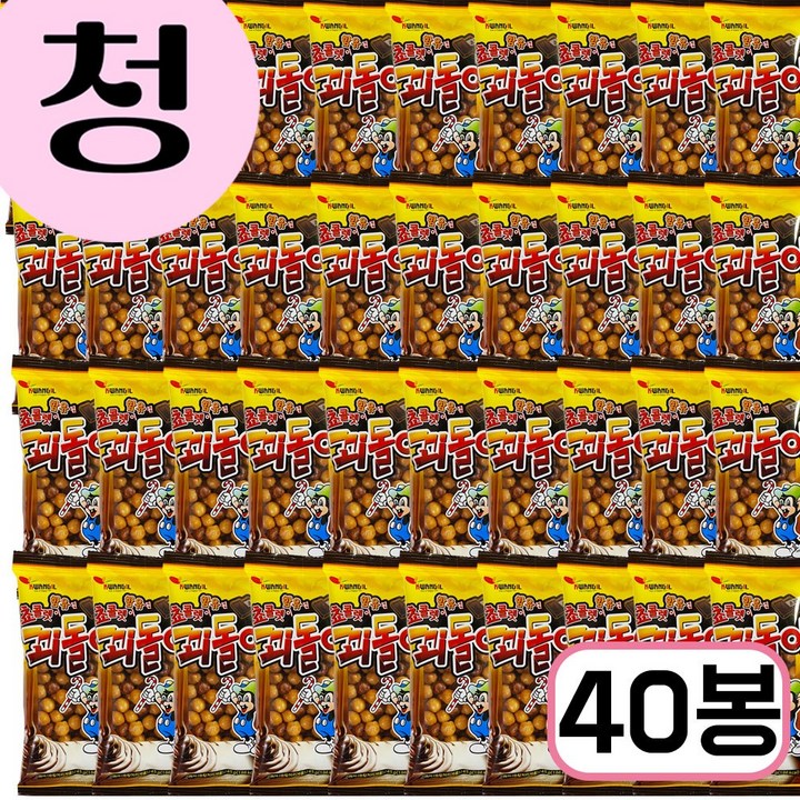 광일제과 꾀돌이, 40g, 40개