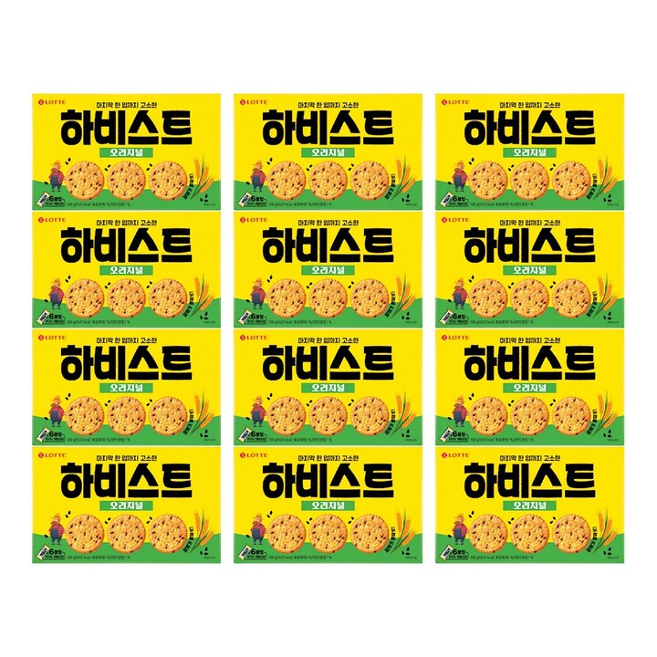 하비스트 오리지널 벌크, 300g, 12개