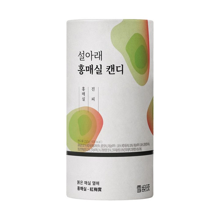 홍매실 캔디, 1개, 152g