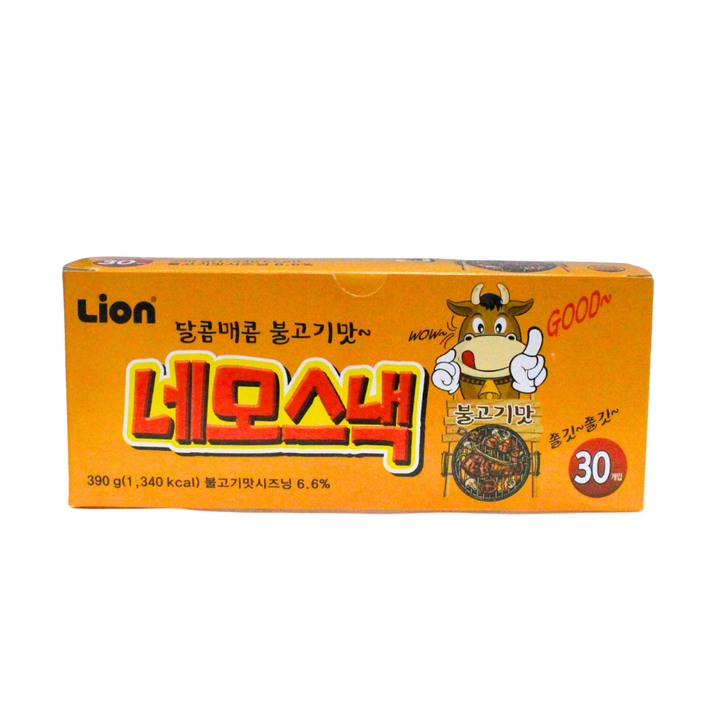 네모스낵 불고기맛, 13g, 30개