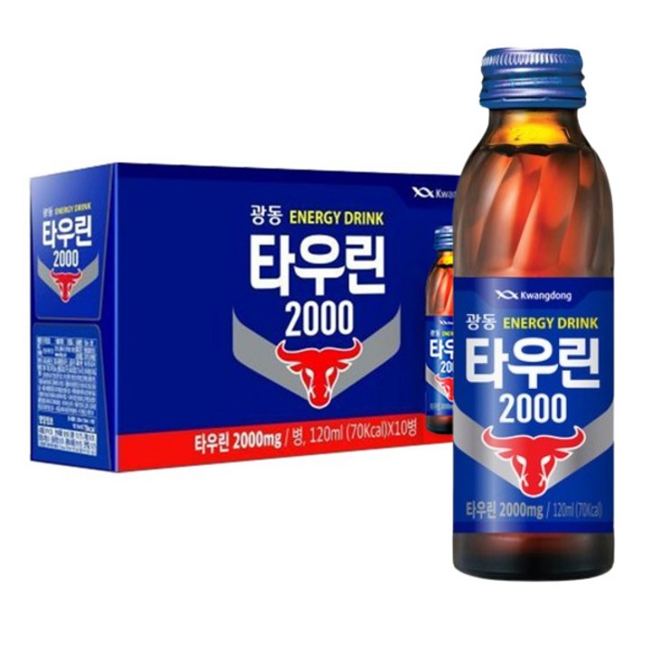 광동제약 타우린 2000, 120ml, 10개