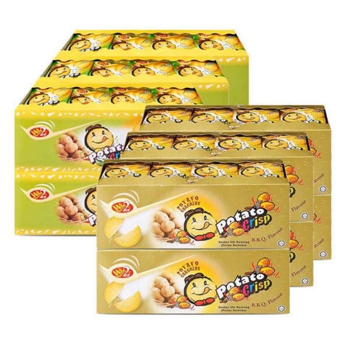 포테이토 크리스프 바비큐맛 540g+샤워크림향 540gx각6개(총12개) 432봉입, 540g, 12개