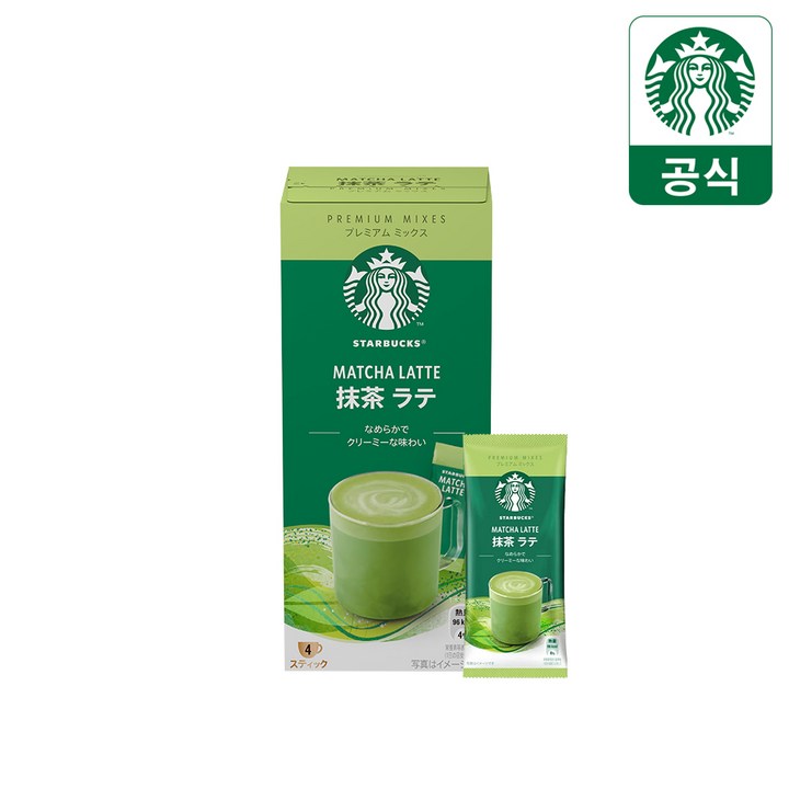 스타벅스 말차라테, 24g, 4개입, 1개