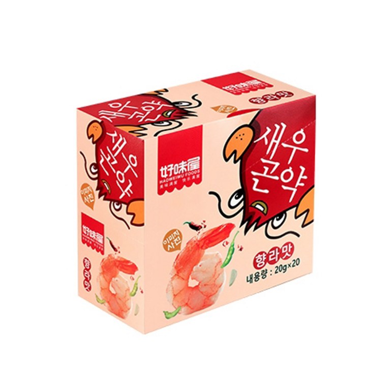 설곤약 새우향라맛(20g*20입) 1개, 400g
