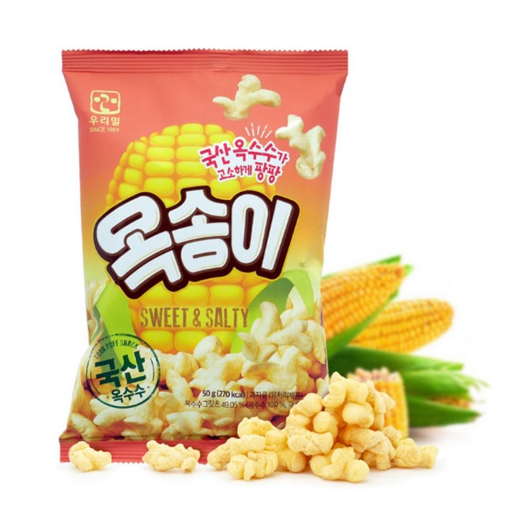 우리밀 옥송이, 50g, 1개