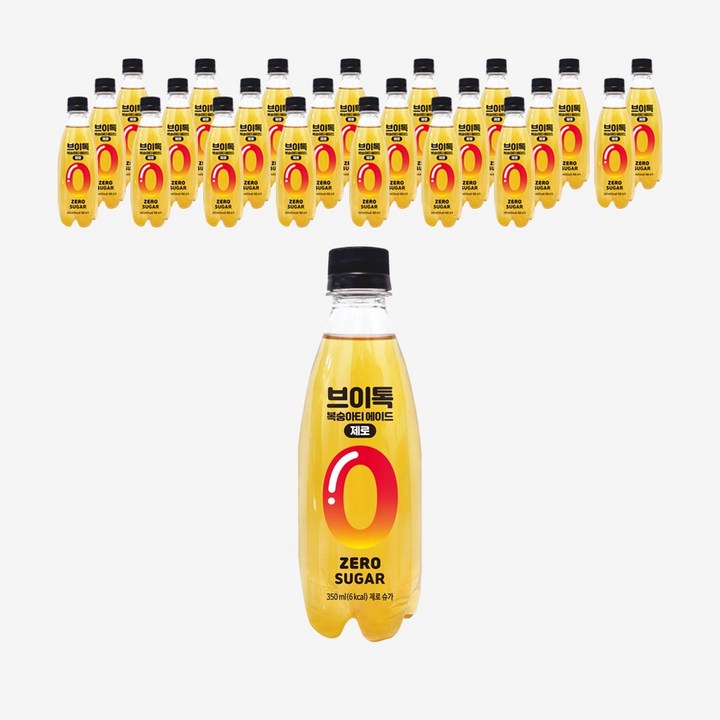 브이톡 제로 복숭아티 에이드, 48개, 350ml