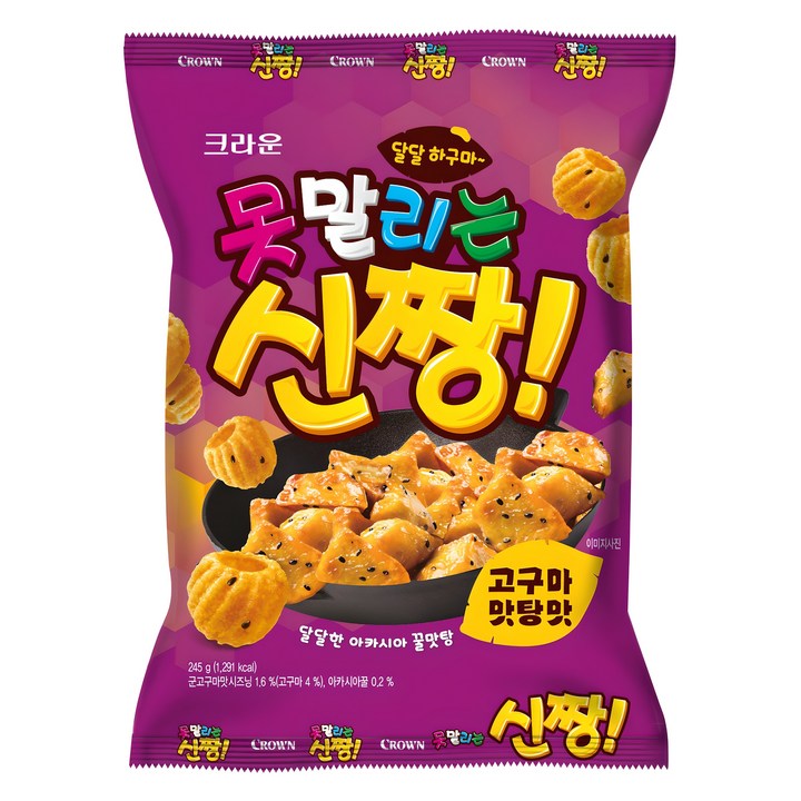 못말리는신짱 고구마 맛탕맛, 245g, 1개