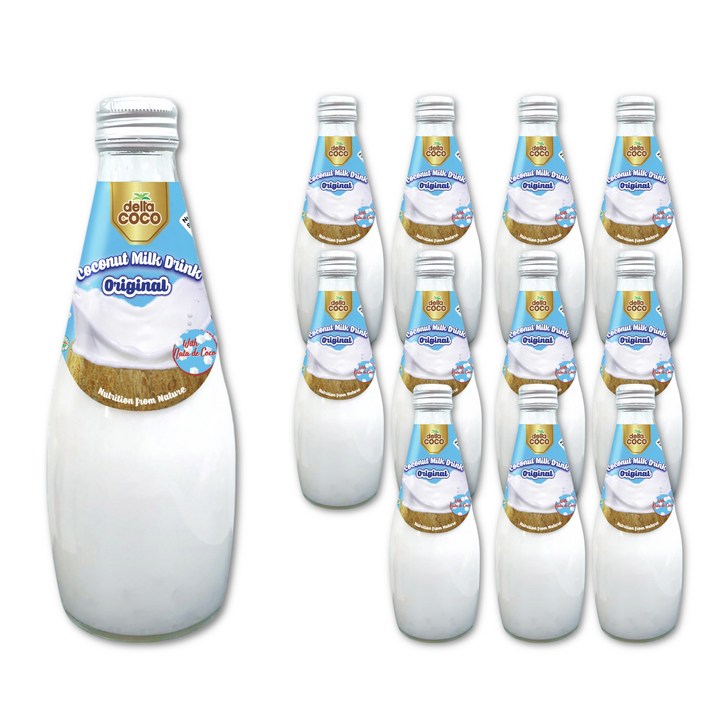 델타코코 오리지널 코코넛밀크 드링크, 12개, 290ml