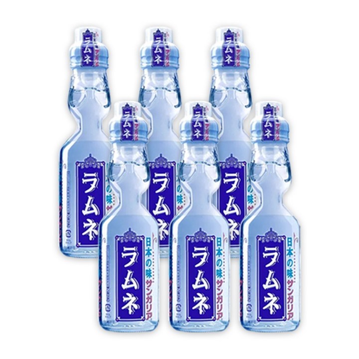 산가리아라무네 사이다, 200ml, 6개