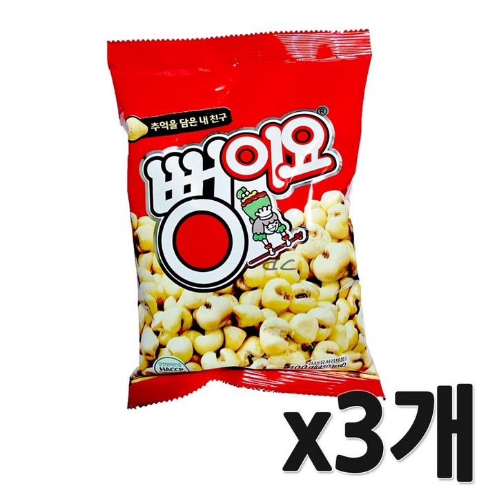 서울식품공업 뻥이요 100g, 3개