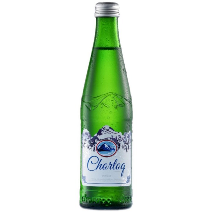 CHORTOQ SPARKLING MINERAL WATER 초르터크 스파클링 미네랄 탄산수, 1개, 330ml