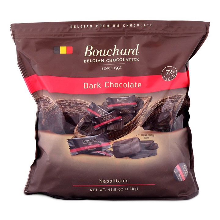 부샤드 다크 초코 벨기에 초콜릿, 1.3kg, 1개