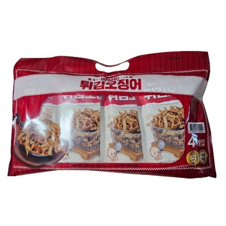 삼광 바삭한 오징어튀김 4p, 200g, 1개