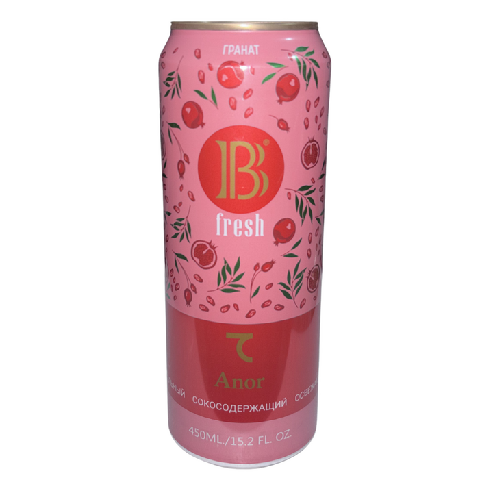 B FRESH POMEGRANATE DRINK 비프레쉬 석류맛 음료, 1개, 450ml
