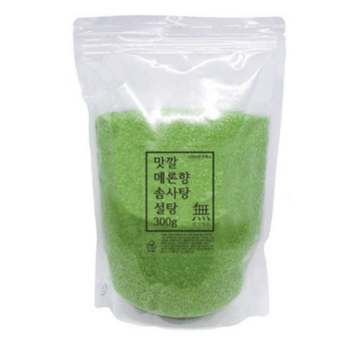 맛깔 메론향 솜사탕 설탕 30인분, 300g, 1개
