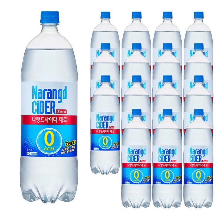 나랑드사이다 제로, 1.5L, 12개