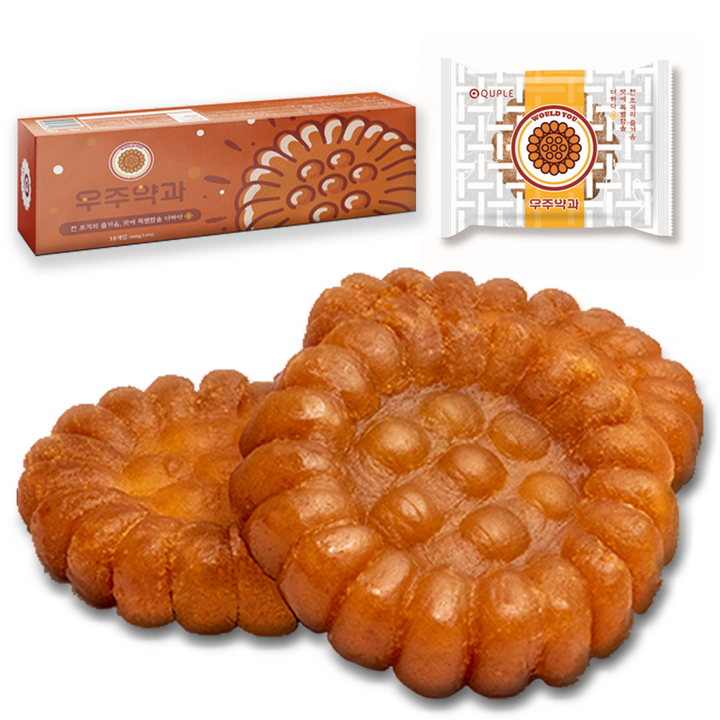 우주약과 촉촉함에 물드는 달콤함 찹쌀 꿀 약과, 40g, 20개