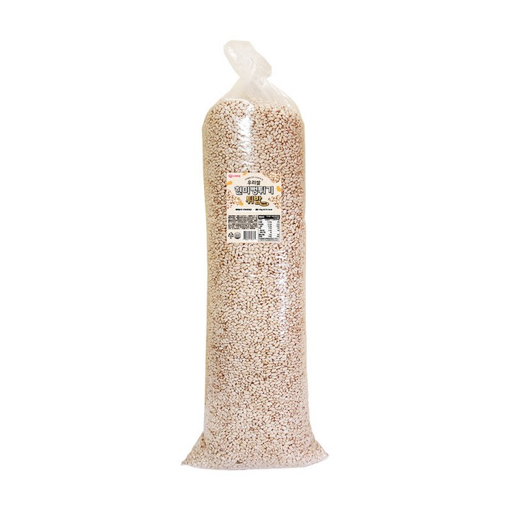 우리쌀 현미뻥튀기 튀밥, 1개, 1.5kg