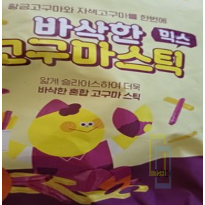 비단식당 바삭한 믹스 고구마 스틱, 80g, 2개